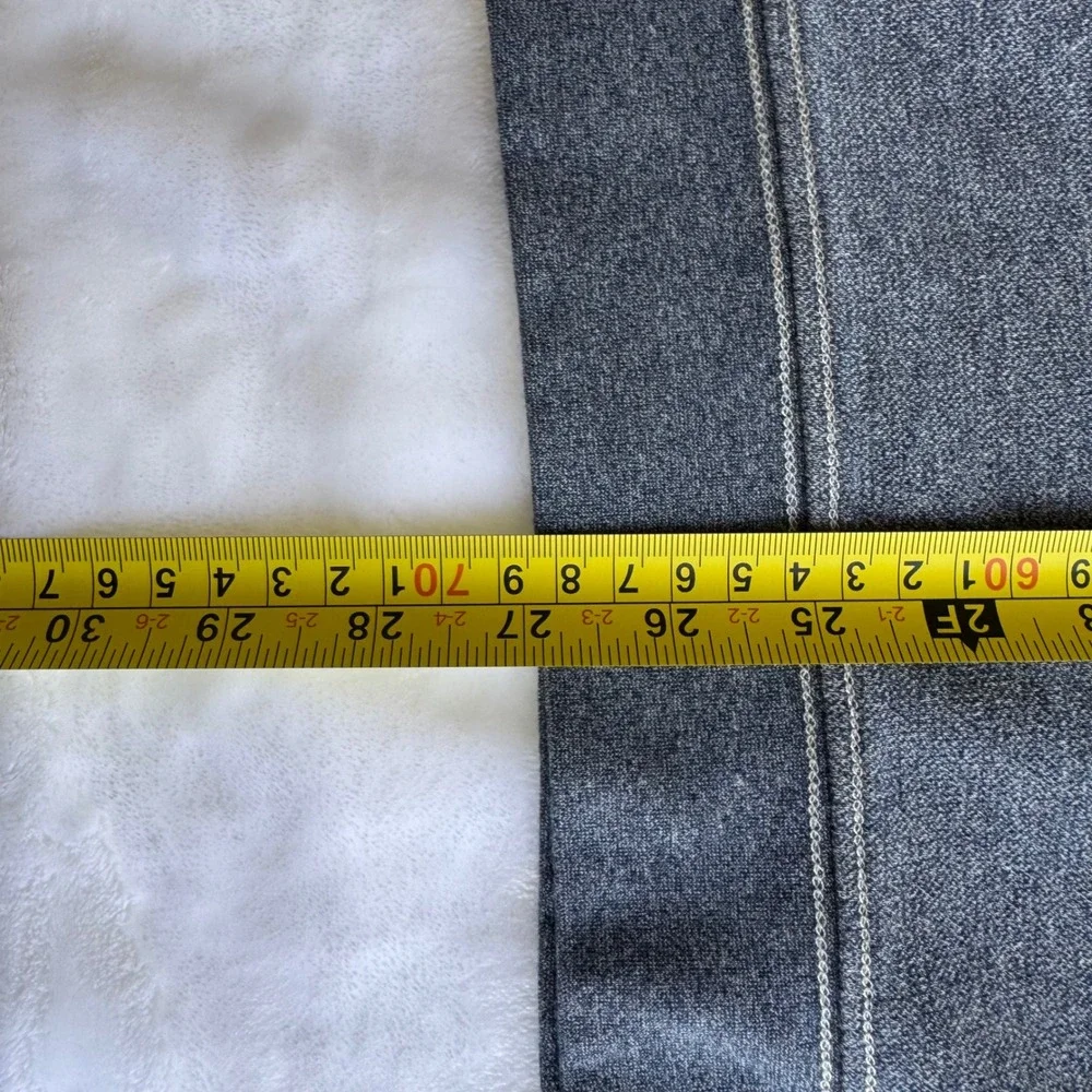 Johnnie-O Mens XL Quarter Zip Pullover Heathered Blue Grey Cotton Modal Stretch‎